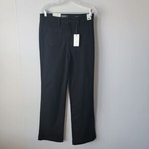 Judy Blue womens Simple Perfection Black Straight Leg Jeans size 30 high waist